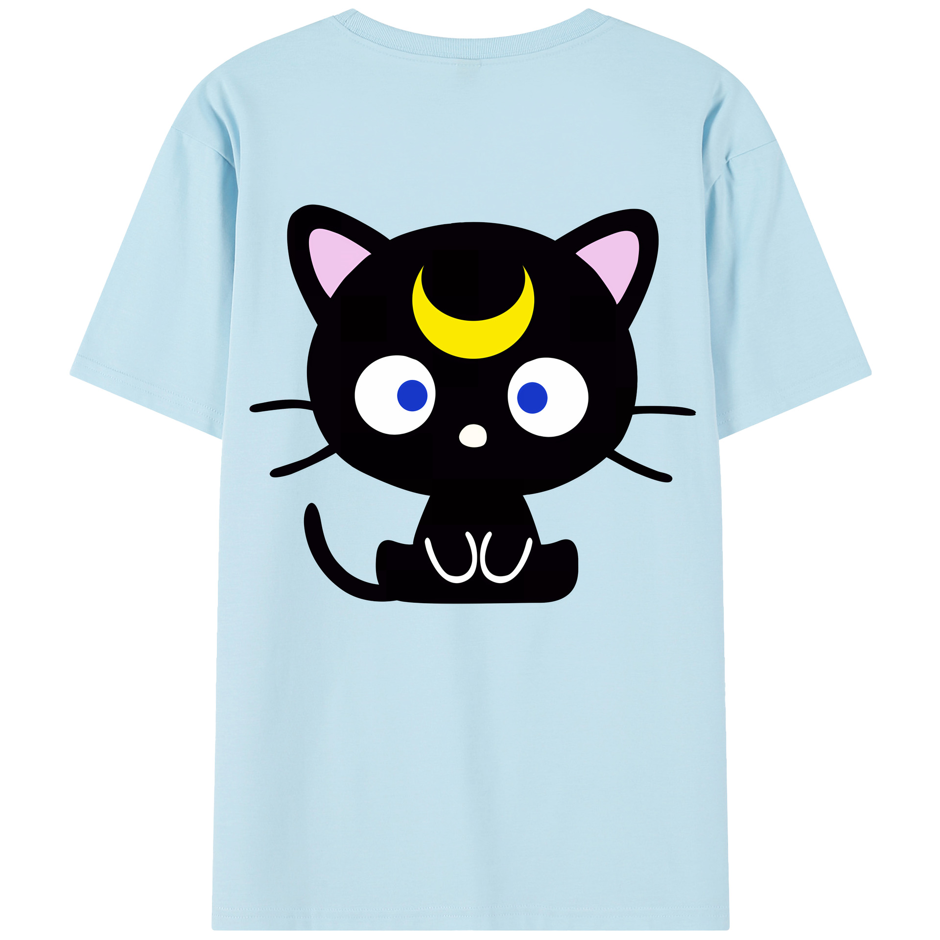 （画像用） 美少女戦士セーラームーン Sailor Moon 綿100％半袖Tシャツ（背面プリント）